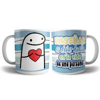 MUG TEMPORADA MAESTROS - REF. FLORK X 6