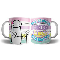 MUG TEMPORADA MAESTROS - REF. FLORK X 6