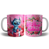 MUG TEMPORADA AMOR - REF. STICH X 12