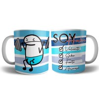 MUG TEMPORADA DÍA DEL HOMBRE- REF. FLORK X 6