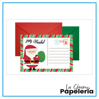 POSTAL NAVIDEÑA CON SOBRE