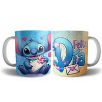 MUG TEMPORADA AMOR - REF. STICH X 12