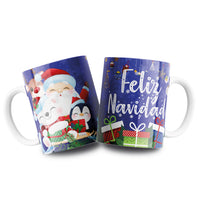 MUG TEMPORADA NAVIDAD - REF. NAV PERSONAJES X 12