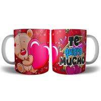 MUG TEMPORADA AMOR - REF. PELUCHES X 6