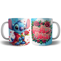 MUG TEMPORADA AMOR - REF. STICH X 12