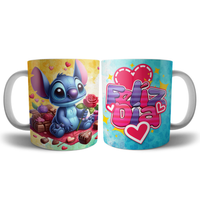 MUG TEMPORADA AMOR - REF. STICH X 12
