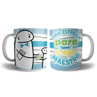 MUG TEMPORADA MAESTROS - REF. FLORK X 6