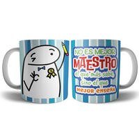 MUG TEMPORADA MAESTROS - REF. FLORK X 6