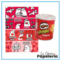 STICKERS PRINGLES AMOR X 4 UNIDADES