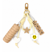 LLAVERO MAMÁ CUTE CON CHARMS