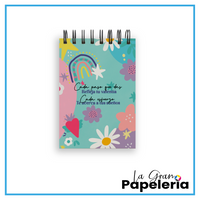 MINI LIBRETA MUJER