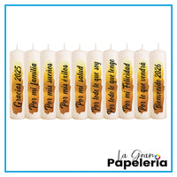 VELAS NAVIDEÑAS X 10 UND EN CAJA