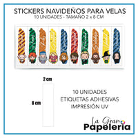 STICKERS PARA VELAS POR MAYOR X 50 UNIDADES