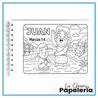 HÉROES DE LA FE LIBRO PARA COLOREAR 30H