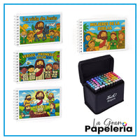 KIT BÍBLICO PARA COLOREAR