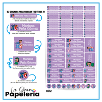 STICKERS PARA ÚTILES REF LILO Y STICH