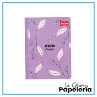 CUADERNO COSIDO CUADRICULADO TAPA FLEXIBLE 100 HOJAS MASTER SCRIBE MUJER
