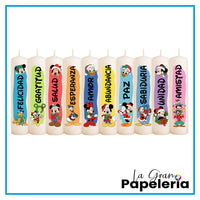 VELAS NAVIDEÑAS X 10 UND EN CAJA