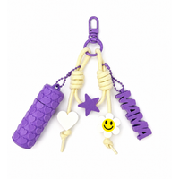 LLAVERO MAMÁ CUTE CON CHARMS