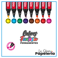 MARCADOR PERMANENTE OE-522-8 ESTUCHE X8