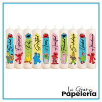 VELAS NAVIDEÑAS X 10 UND EN CAJA