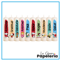 VELAS NAVIDEÑAS X 10 UND EN CAJA