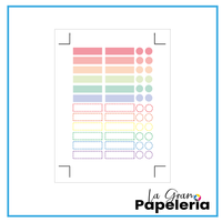 PACK STICKER X 7 UND