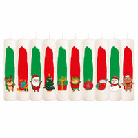 VELAS NAVIDEÑAS X 10 UND EN CAJA