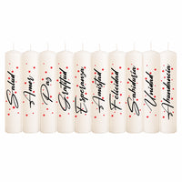 VELAS NAVIDEÑAS X 10 UND EN CAJA