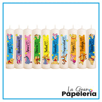 VELAS NAVIDEÑAS X 10 UND EN CAJA