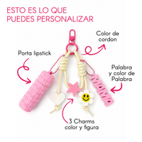 LLAVERO CUTE CON CHARMS