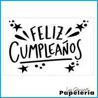 STICKERS CUMPLEAÑOS