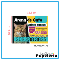 DOS MILLAR VOLANTE 1/4 DE CARTA