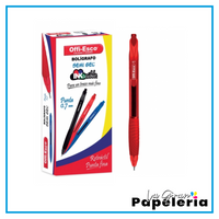 BOLÍGRAFO SEMI GEL 0.7m RETRACTIL X 12 OE-050