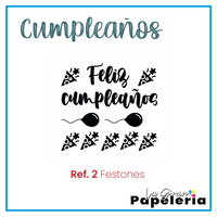 STICKER GLOBO CUMPLEAÑOS