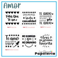 STICKER GLOBO AMOR