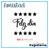 STICKER GLOBO AMISTAD
