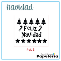 STICKER GLOBO NAVIDAD