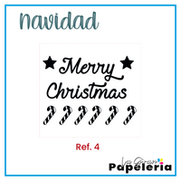STICKER GLOBO NAVIDAD
