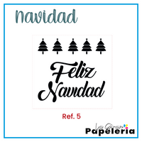 STICKER GLOBO NAVIDAD