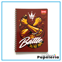 CUADERNO 105 ANILLADO TAPA FLEXIBLE HOMBRE (MASTER SCRIBE)