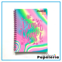 CUADERNO 105 ANILLADO TAPA FLEXIBLE MUJER (MASTER SCRIBE)