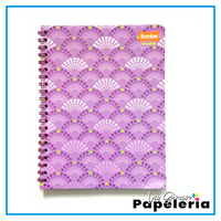 CUADERNO 105 ANILLADO TAPA FLEXIBLE MUJER (MASTER SCRIBE)