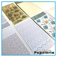 PACK HOJAS DECORADAS X 20 UND