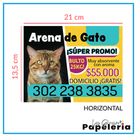 MILLAR VOLANTE 1/2DE CARTA