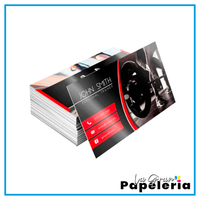 TARJETA DE PRESENTACIÓN BRILLANTE CORRIENTE