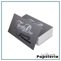 TARJETA DE PRESENTACIÓN MATE CON FILTROS UV