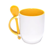MUG COLOR INTERNO CON CUCHARA