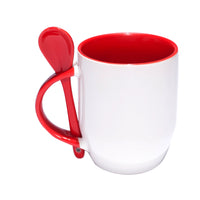 MUG COLOR INTERNO CON CUCHARA