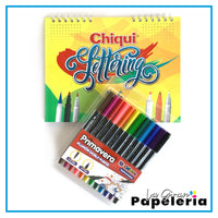 KIT LETTERING DUOPACK